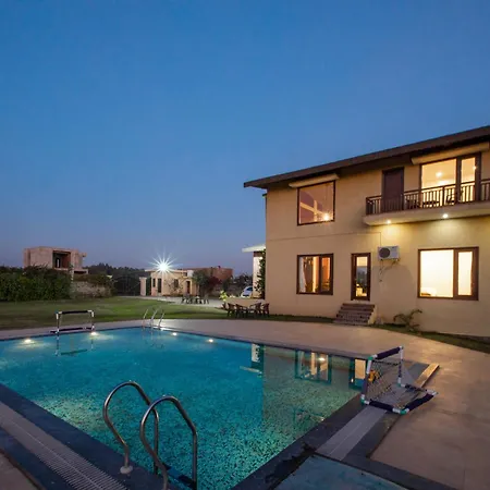 Alaya Stays 3 Bhk Farmhouse Wit Pvt Pool & Garden - Anantara Goonta Exterior photo