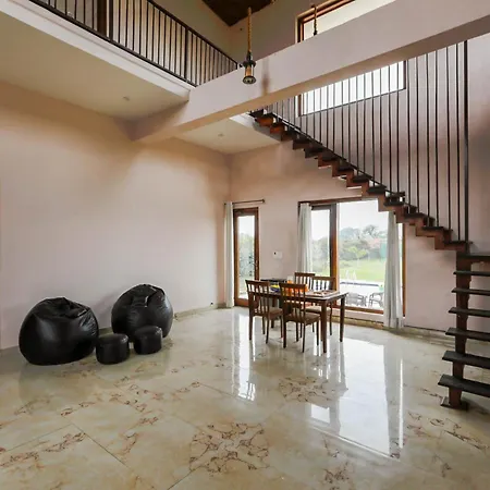 Alaya Stays 3 Bhk Farmhouse Wit Pvt Pool & Garden - Anantara Goonta Exterior photo